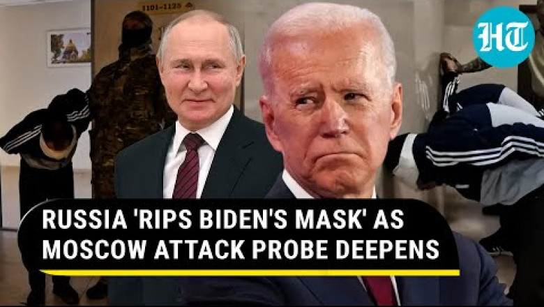 La Russie "démasque" Biden ; "Avant même que l'incendie du centre commercial de Moscou ne soit éteint, les États-Unis connaissaient le cerveau"