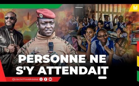 ENCORE UNE FOIS IBRAHIM TRAORÉ CHOQUE TOUT LE MONDE