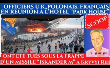 OFFICIERS DE L'OTAN U.K., POLONAIS & FRANCAIS TUÉS DANS L'HOTEL "PARK HOUSE" PAR 1 ISKANDER