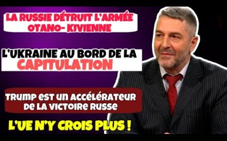 XAVIER MOREAU: L'ARMÉE UKRAINIENNE ENCERCLÉE À KOURSK... L’UKRAINE AU BORD DE LA CAPITULATION