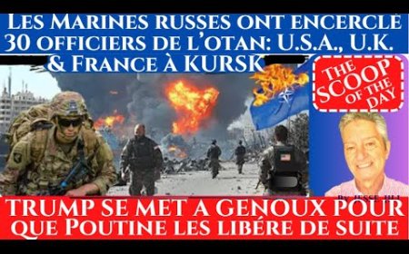 30 OFFICIERS DE L'OTAN ENCERCLES A KOURSK - TRUMP IMPLORE POUTINE POUR LES SAUVER . Par Jesse JILL