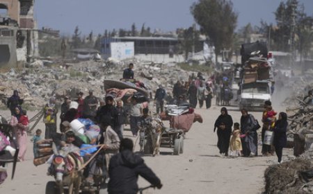 Bande de Gaza : 142 000 déplacés en une semaine, alerte l'ONU