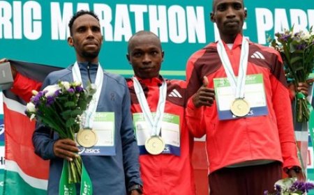 Marathon de Paris 2025 : victoires pour Biwott et Hirpa
