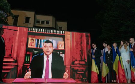 George Simion arrive en tête du premier tour de l’élection présidentielle roumaine